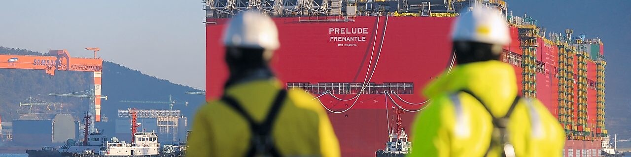 Lundrimi i parë i Prelude: trupi gjigant i kompleksit zbret në ujë për herë të parë