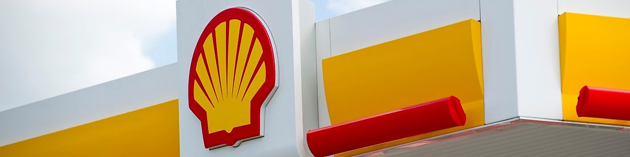 Pikë servisi Shell ku shfaqet edhe logo e Shell