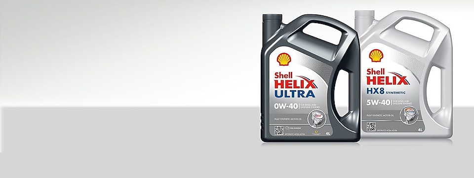 Gama e vajrave motorike plotësisht sintetike të Shell Helix