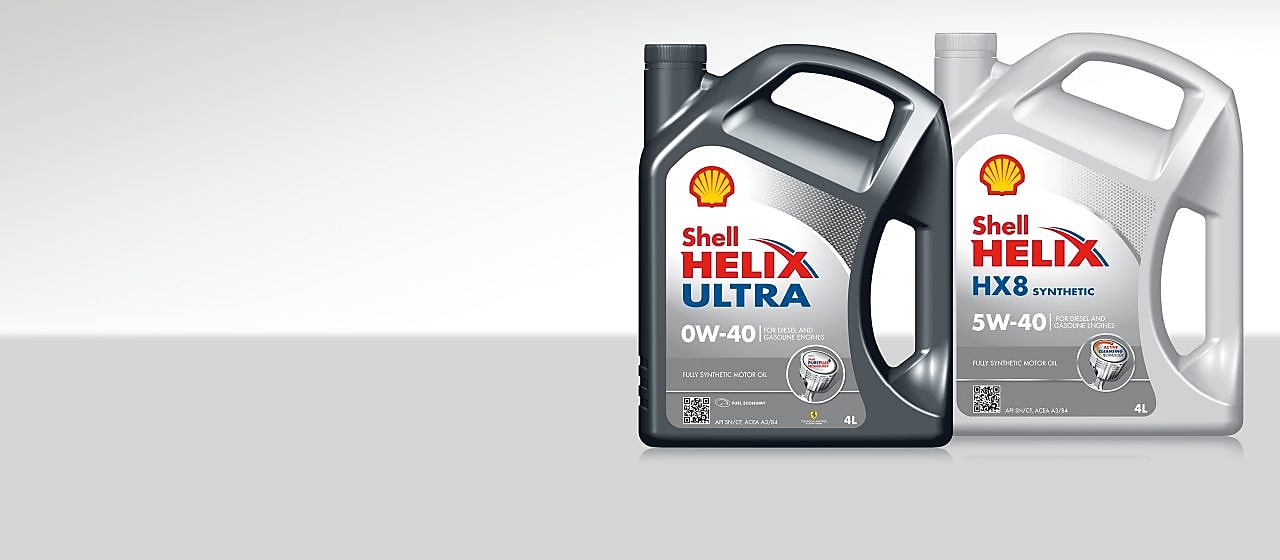 Gama e vajrave motorike plotësisht sintetike të Shell Helix