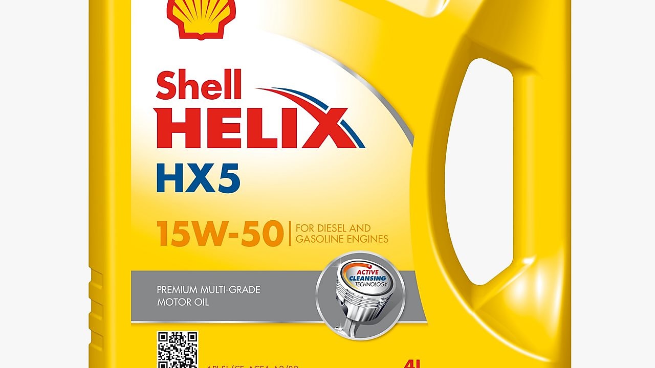 Foto e Shell Helix HX5 15W-50