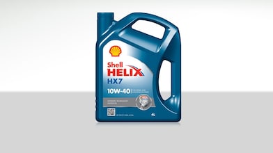 Gama e vajrave motorike gjysmë sintetike të Shell Helix